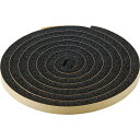 【送料無料】TRUSCO(トラスコ) 気密防水パッキンテープ ブラック 10mm×2m TWST1010