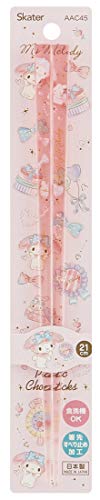 【送料無料】スケーター(Skater) 食洗機対応 アクリル 箸 21cm マイメロディ ハピネスガール サンリオ AAC45