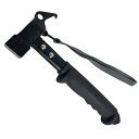 Sutekus 鍛造ハンマー 高強度 手に馴染みやすい ラバーグリップ仕様 キャンプ用 ペグ打ち&抜き (ブラック)