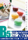 OHM 100ミクロンラミネーターフィルム20枚 B5 LAM-FB5203