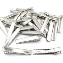 【BEAUTY PLAYER】ヘアクリップ 約30個入り 40mm丈 ヘアピン 髪留め ひな祭り 金具 ヘアアクセサリー パーツ ゴールド DIY ホビー 業務...