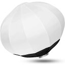 【送料無料】SOONPHO 65cm 折りたたみ式ランタンソフトボックス ボーエンズマウント ポータブルボール型 ソフトボックス Godox/Neewer/Aputure ライト(Bowensマウント)に対応 スタジオ撮影 ポートレート撮影 写真撮影 商品撮影 物撮りなど適用 適格請求書発行可