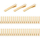 【LEISURE CLUB】 ヘアクリップ 約40個入り 32mm ヘアピン ハンドメイド 髪留め 金具 ヘアアクセサリー パーツ ゴルード DIY ホビー 業...