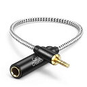 【送料無料】3.5mm to 6.35mm変換ケーブル,CableCreation 3.5 to 6.35ヘッドホン変換アダプター アンプ、ギタ、ヘッドホン、ホームシアターデバイス、ラップトップ、スマホン等に適用