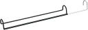 ベルカ(Belca) 衣類収納 ダブル収納ハンガー 伸縮タイプ 幅45~70×奥行6.1×高さ6.7cm ブラック 段違い 収納力アップ ハンガー クローゼット 吊り下げ収納 CH-DS1