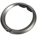 【送料無料】enGMOLPHYバッグハンガー 持ち歩き便利デイパック机フック 合金素材 オフィス 外出 出張 旅行用 携帯便利型テーブルビジネスリュックホルダーハンガー カバン掛け(ツヤ消しガンメタ)