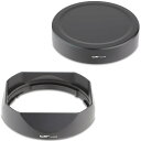 【送料無料】Haoge バヨネットメタルスクエアレンズフードシェード for XF16-50mmF2.8-4.8 R LM WR Fuji Fujinon XF 33mm F1.4 R / XF33mmF1.4 R レンズ,LH-X33B+Cap-X33B