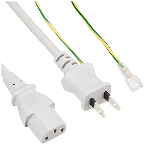 【送料無料】BUFFALO 電源ケーブル 3ピンソケット(メス)⇔2ピンプラグ(オス) BSACC06シリーズ