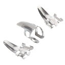 【送料無料】Yibuy クロム フィンガーピック ステンレススチール ギターピック 人差し指ピック 3枚入り