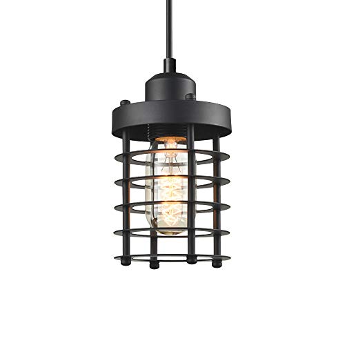 【送料無料】ZEKOO ペンダントライト 引っ掛シーリング 吊り下げ 照明器具 天井 北欧 シェードランプ ダイニング リビング 食卓 居間 廊下 寝室 シンプル アンティーク インテリア レトロ 工業風 LED E26 間接照明 コード調整可能 工事不要 1灯