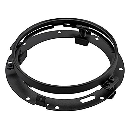 【送料無料】Szmsmy 7インチ ヘッドライト用メッキ リング 固定用/ジープラングラーJK07-16 銀