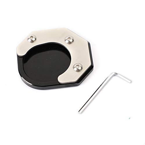 【送料無料】Bruce & Shark キックスタンド 拡大プレート パッド ヤマハ Yamaha WR250 R/X SEROW 250 TRICKER XT250X用