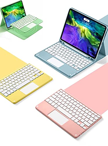 【送料無料】タッチパッド付き iPad Pro11 10.2 10.9 Air3 10.5 Air2 9.7インチ キーボード付き カバー..