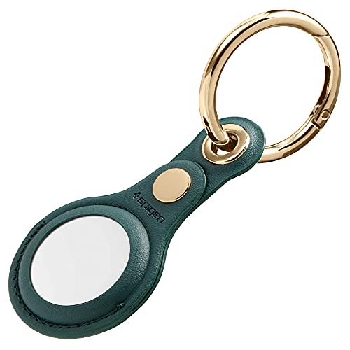 【送料無料】Spigen エアタグ ケース バレンティヌス AHP03356 (ミッドナイト・グリーン)