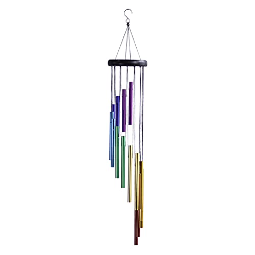【送料無料】Koonafy 虹色 ウィンドチャイム レーンボー色 2種類 多彩14本チューブ 6本チューブ 和風 ショップの装飾 ギフト チャイム ドアチャイム...