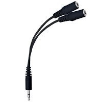 【送料無料】ej イヤホンを2つに分配！同じ音楽を多人数で楽しもう 3.5mmイヤホンジャック対応イヤホン..