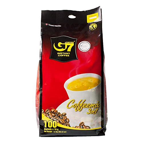 【送料無料】TRUNG NGUYEN チュングエン G7 16g×100袋入り インスタント ホット アイス コーヒー 3in1 ベトナムコーヒー [並行輸入品]