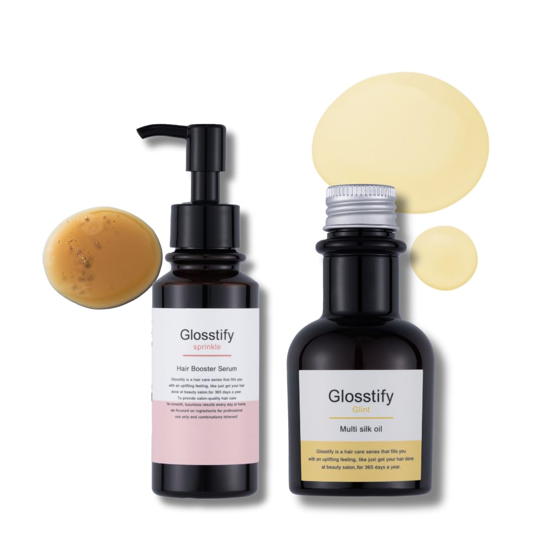 【送料無料】Glosstify インバス&アウトバス ヘアケア トリートメントセット スプリンクルヘアブースタ..