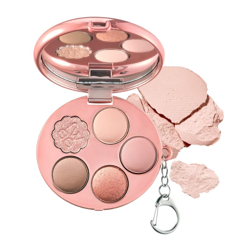 【送料無料】fwee(フィー) 【5色】 ポケットアイパレット 色：EP02 ヨーグルトピーチ