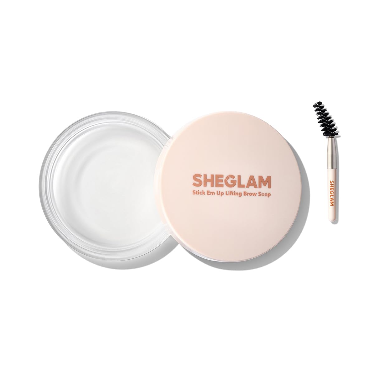 【送料無料】SHEGLAM Stick Em Up リフティングブロウソープ 眉ジェル スプーリー付き 無色透明 色：透明