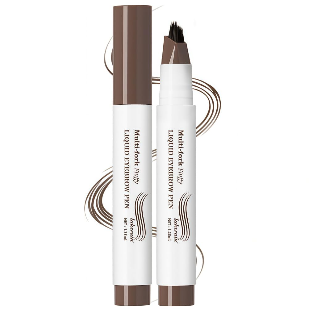 【送料無料】MIRUOKOU マルチフォークアイブロウペンシル、アイブロウブラックテクノロジー、新感覚ア..