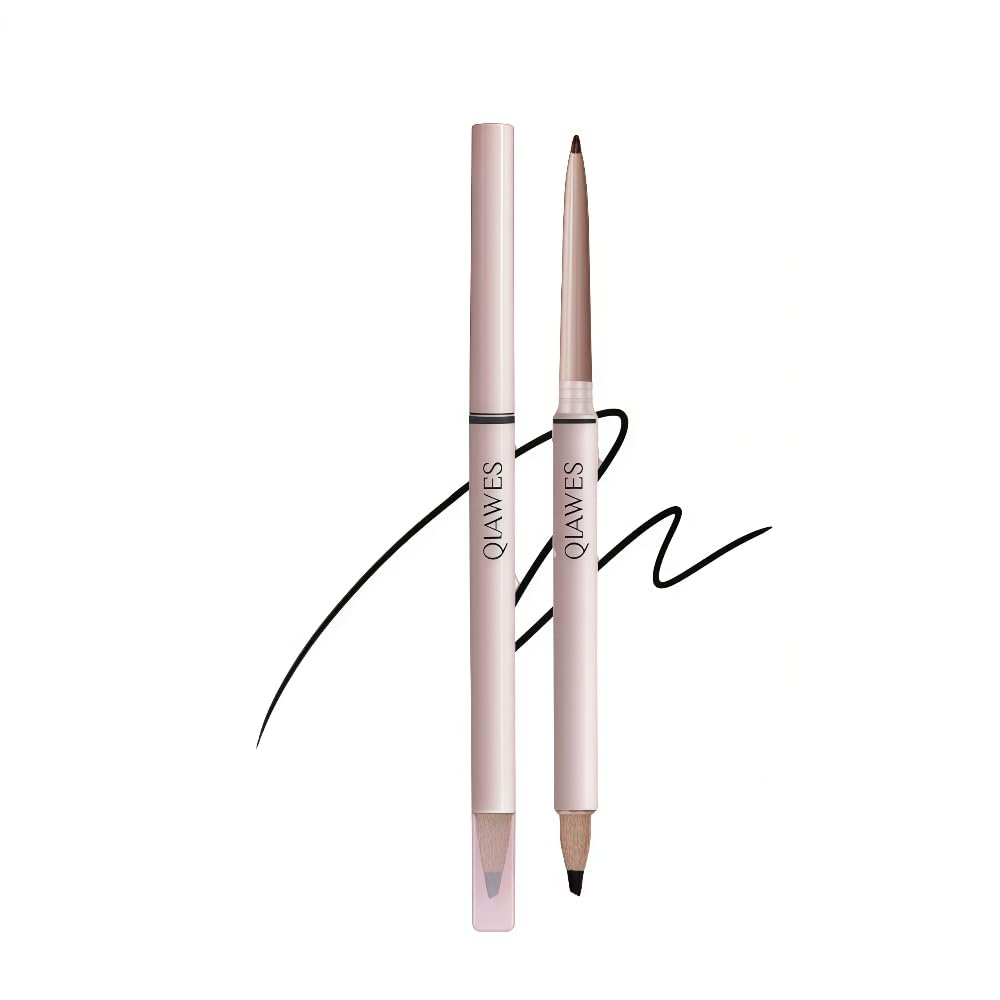 【送料無料】【人気】二重芯アイライナー 涙袋ライナー ウォータープルーフペンシルアイライナー ダブルエンドアイライナーペン、自然で長持ちする色、防水ダブルエンド...