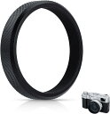 【送料無料】【アップグレード版】JJC 49mmアダプターリング 富士 Fuji X100VI / X100V / X100F / X100T / X100S / X100 / X70に対応 AR-X100 互換 純正のリングキャップFLCP-49併用可能 アルミニウム合金 黒い