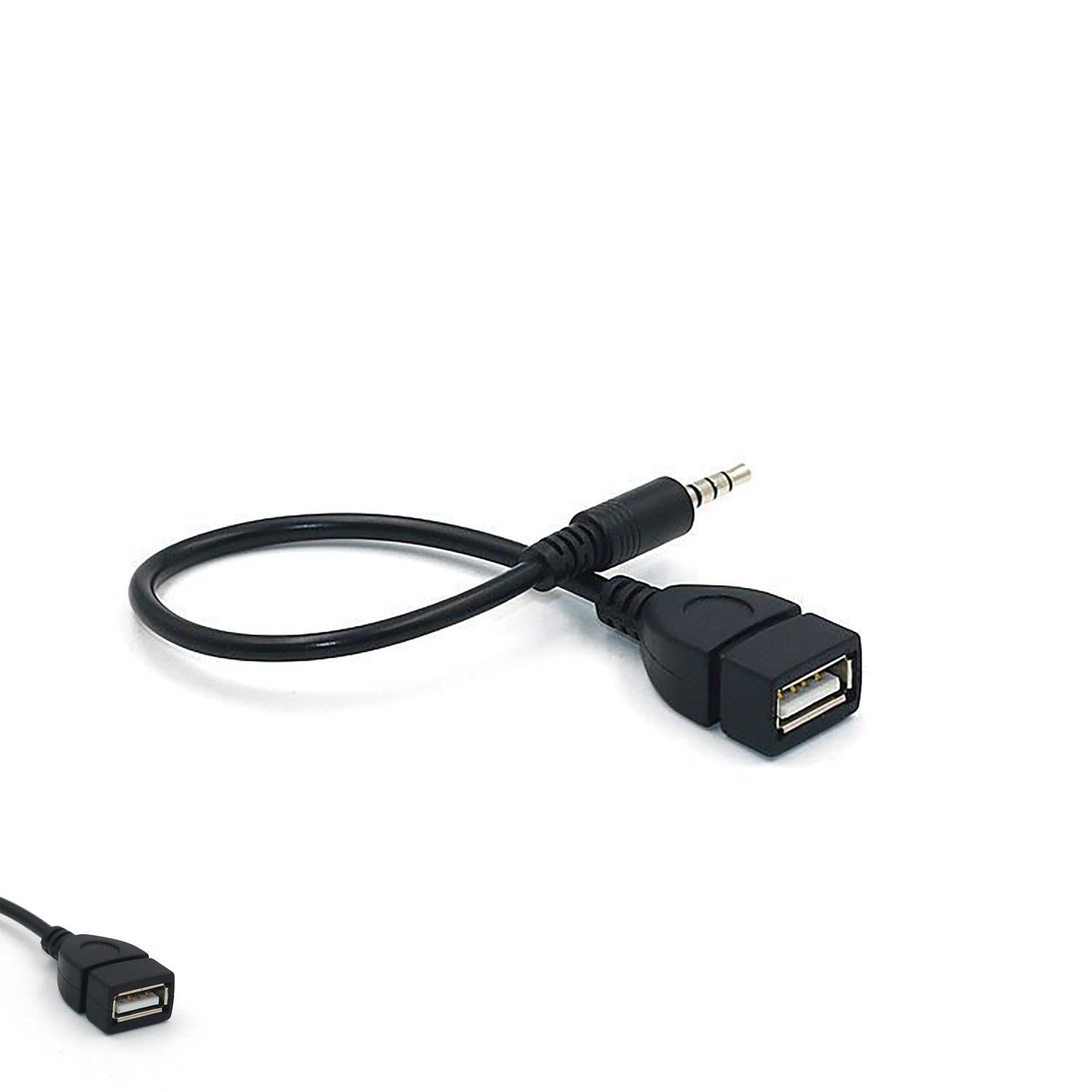 【送料無料】LeTradeJP USB 2.0 メス - AUX 3.5mm オスプラグジャックオーディオケーブル 3.5mm補助オーディオ用usbケーブル ス...