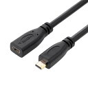 【送料無料】NFHK HDMI 1.4 D タイプ マイクロ HDMI オス - マイクロ HDMI メス M/F 延長ケーブル 30cm, NF-HD-089-0.3M