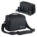 【送料無料】TARION カメラバッグ ショルダーバッグ コンパクト 軽量 撥水加工 ボディバッグ スリングバッグ 一眼レフカメラケース 撮影バッグ 日常用 レインカバー付き ドローン、デジタルカメラ用