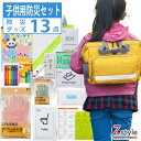 送料無料 防災セット 子供用 防災グッズ13点セット【防災セット 防災グッズ 非常持ち出し袋 非常持出袋 避難セット 避難グッズ 防災リュック子供 子供用防災セ...