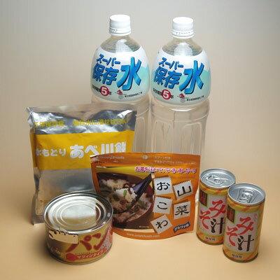 大人1人1日分非常食品セットぼうさい館オリジナル1日セット