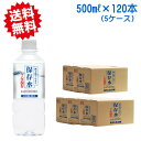 【NewYearSALE期間中40%OFF】保存水 【500ml×5ケース】（120本）7年保存 島根県産純天然アルカリイオン 金城の華 軟水(保存水 備蓄水 ストック 天然水 災害対策 防災グッズ 防災セット 防災用品 防災備蓄品 )