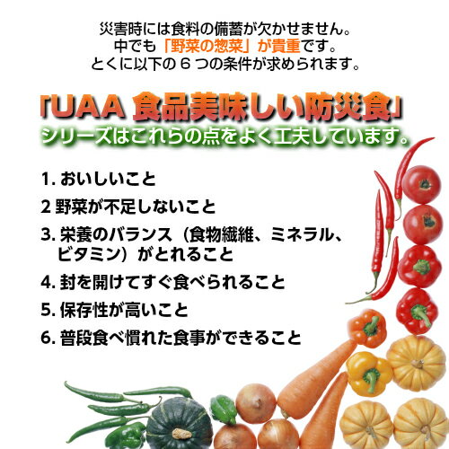 【送料無料】美味しい防災食牛丼の具3個セットUAA食品UAA製法非常食保存食おかず白米は別途必要【ネコポス】【ゆうパケット】
