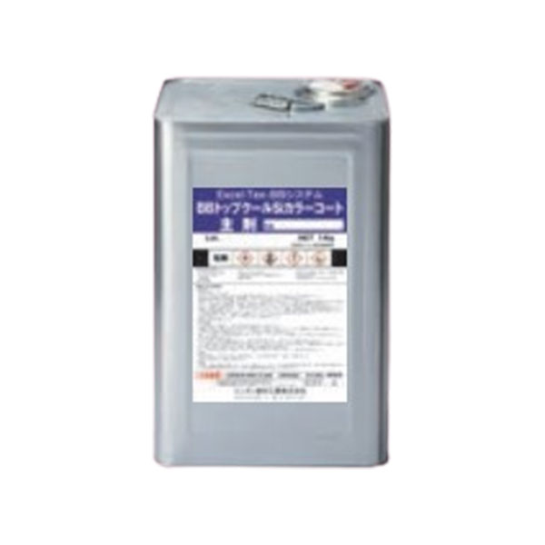 BBトップクールSiカラーコート 主剤 14kg缶 指定5色 遮熱トップ ユニオン建材工業 2液反応硬化形シリコン変性樹脂塗料 弱溶剤系 日ソ