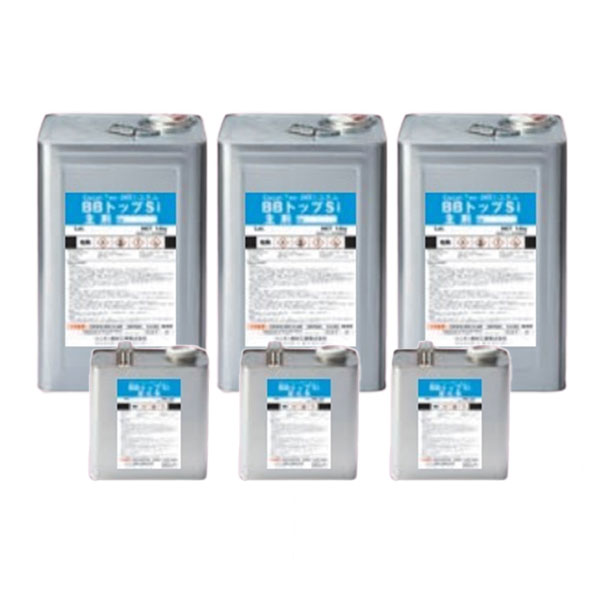 まとめ買い 16kgセットx3セット BBトップSi グレー スカイブルー ユニオン建材工業 トップコート 2液反応硬化形シリコン変性樹脂塗料 弱溶剤系 日ソ