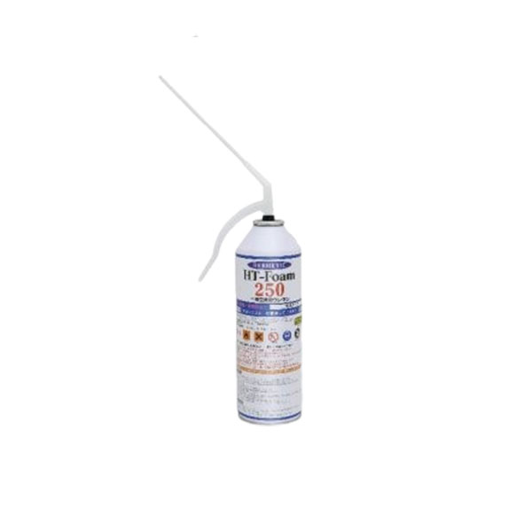 Rakuten - ヘルメチック HT-Foamシリーズ 250 充填専用 500ml ノズル2本付 ノンフロン JIS A 9511自己消火性