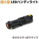 フラッシュライト 懐中電灯 超小型 LED ハンディ ライト...
