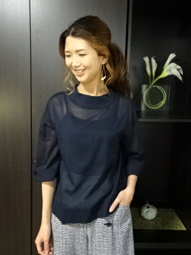 【春夏50%OFF!!】サンパリエ DAIMATSUブラウス 【春夏50%OFF!!】サンパリエ DAIMATSUブラウス