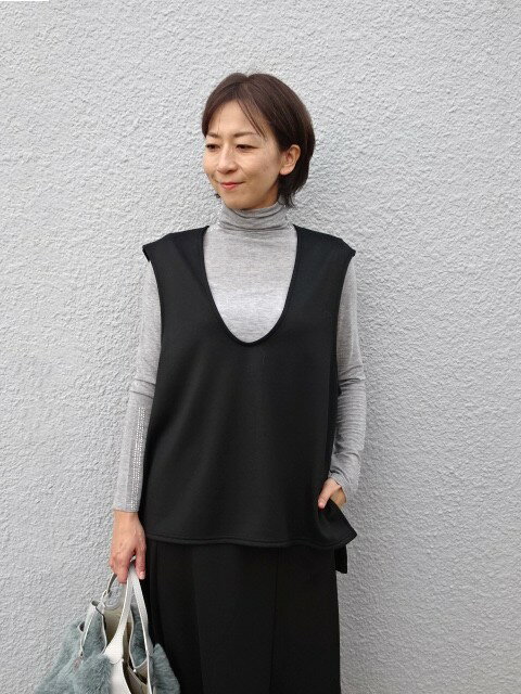 【2025年秋冬新作!!】QTUME クチュームBule Bell ブルーベルベスト