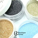 BoutiqueKorea KiraKira ライトニンググリッター 全4色 10g 2g 韓国ネイル キラキラグリッター