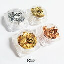 BoutiqueKorea KiraKira 金箔ホイル全4色 ホイルネイル 金箔 銀箔 デコネイル 韓国ネイル ゴールド シルバー パーツ
