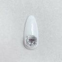【半額!11日1:59迄】 BoutiqueKorea スワロフスキー クッションカット 2個入り ネイルストーン ジュエリーパーツ ネイルパーツ ネイルアート ネイル用品 セルフネイル 立体パーツ 韓国ネイル