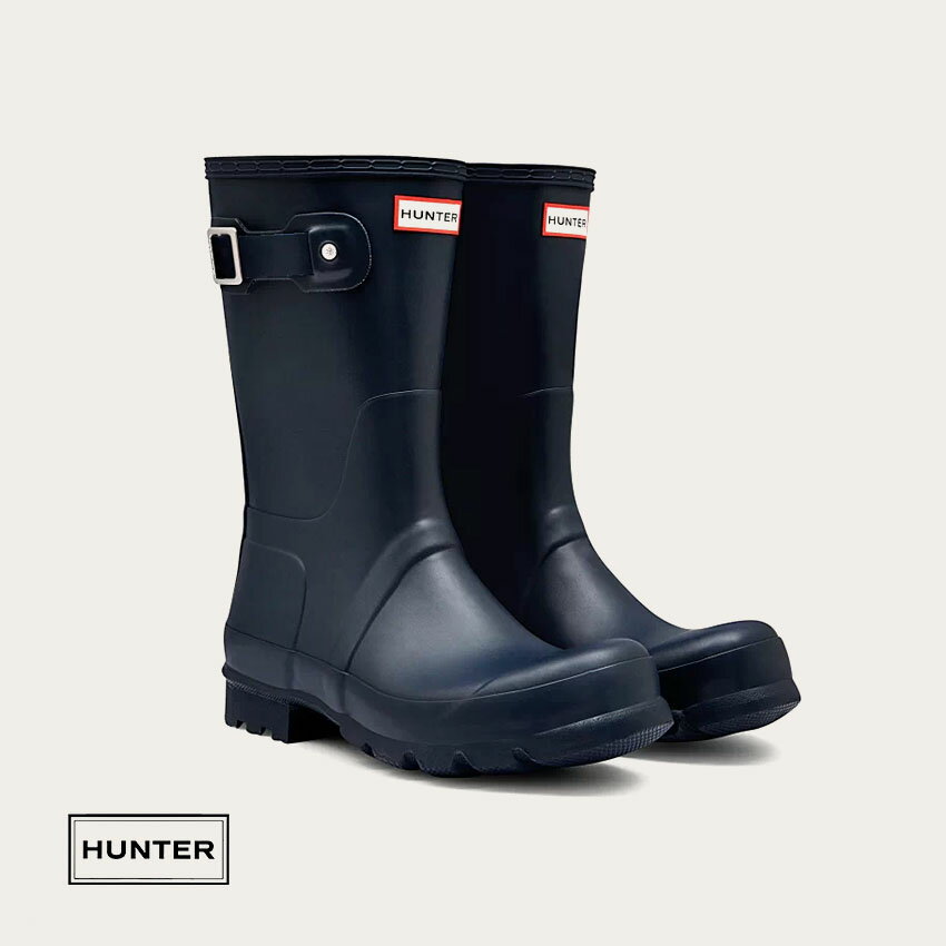 【HUNTERJAPAN正規品】 正規コントロールカード付属 HUNTER | MENS 長靴 ショート丈