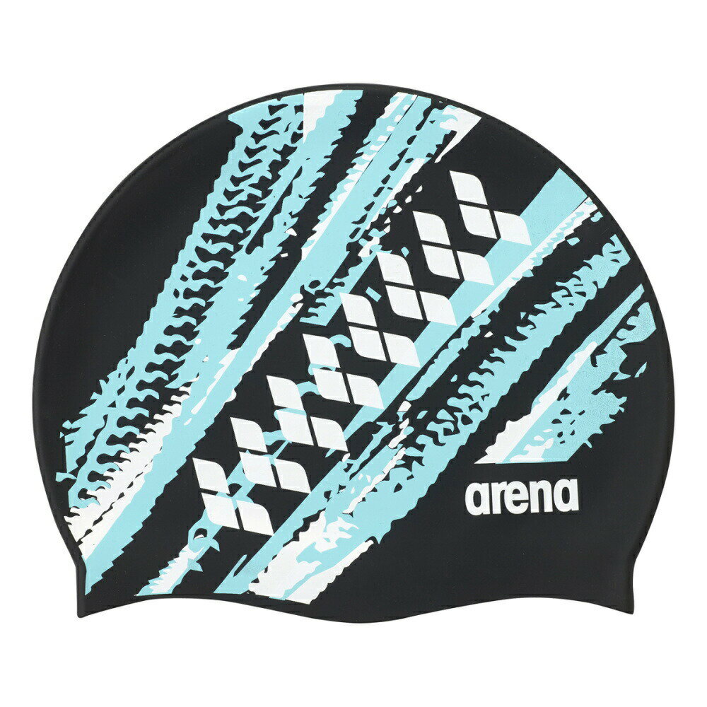 arena アリーナ ARN-4404 スイムキャップ 水泳 水泳帽 キャップ ブラックXTブルー スイミング