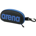 arena アリーナ ARN-6442 水泳 ゴーグルケース M ブラック/ブルー ARN-6442