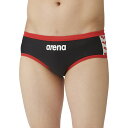 arena アリーナ SAR-4108 トレーニング ブリーフ ブラックXレッド 水泳 スイミング