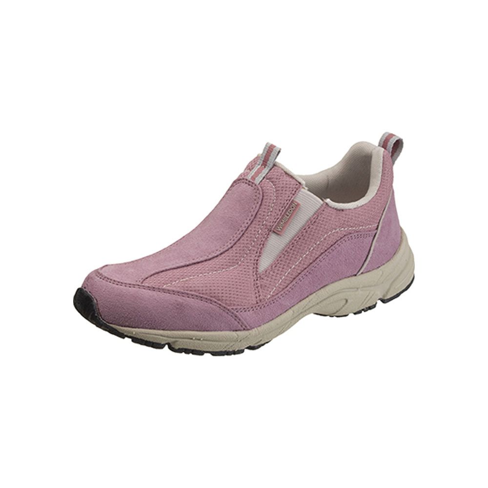 【大感謝祭】ASAHI アサヒシューズ ウィンブルドン ウォーキングシューズ レディース 3E スリッポンタイプ 衝撃吸収カップインソール KF78424 W/B L031 BER ベリー 敬老の日