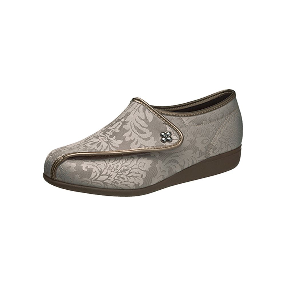 【大感謝祭】ASAHI アサヒシューズ レディース シニア コンフォートシューズ 5E 脱ぎ履き簡単 快歩主義 KS23147AA KHS L011-5E グレージュガラ