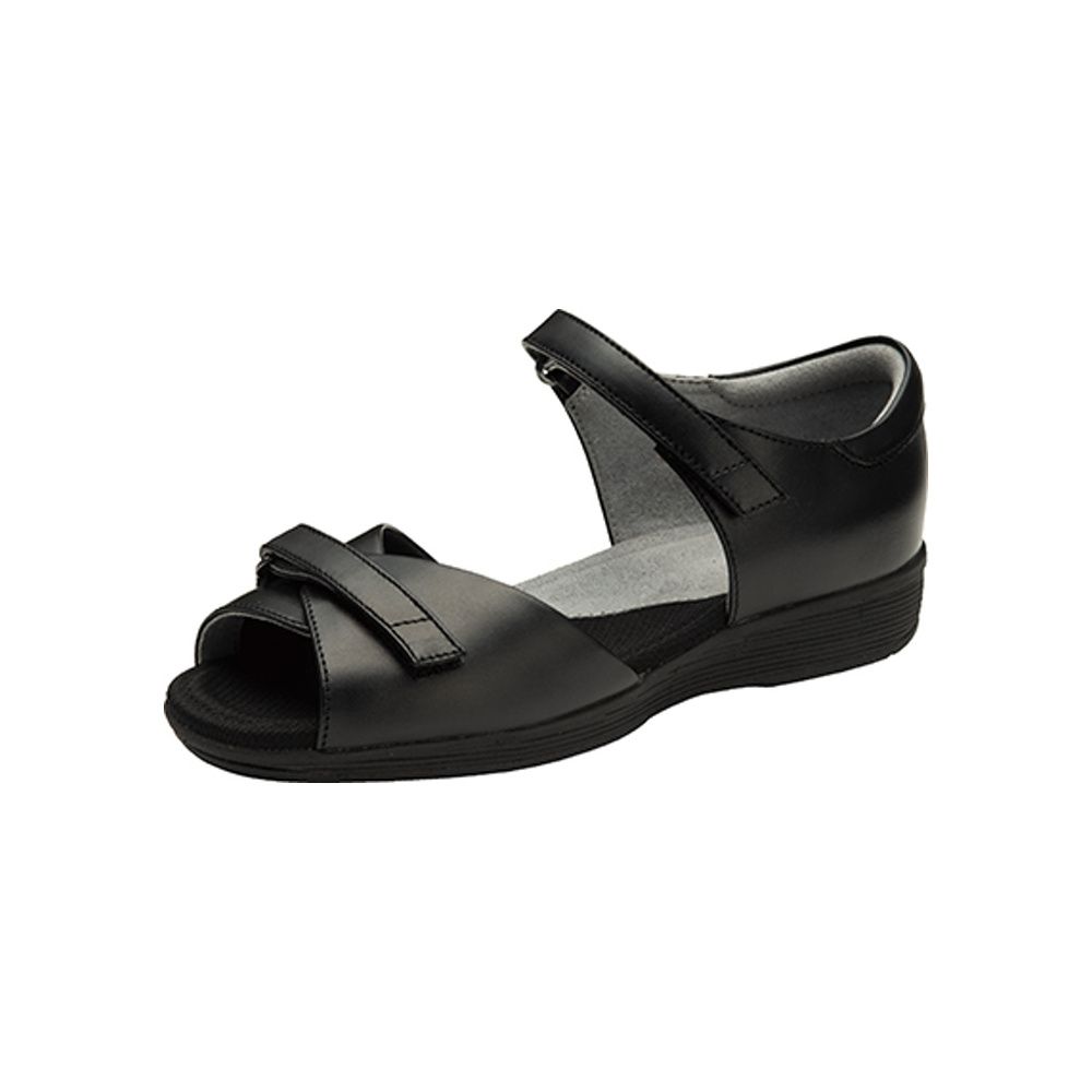 ASAHI アサヒ レディース サンダル メディカル ウォーク SL L002 KV78472 ブラック 3E 21.5〜25.0cm